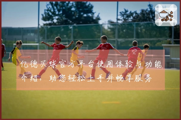 亿德买球官方平台使用体验与功能介绍，助您轻松上手并畅享服务